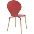 thumbnail image 3 of Path Dining Chair Set of 4 Red, 3 of 4