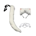 thumbnail image 4 of Conjunto de orejas y cola de , accesorios de disfraz para espectáculos de escenario, fiestas y disfraces. Estilo D, 4 of 10