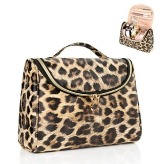  FITINI Leopard Makeup Bag 3 Pack Travel Toiletry Bag Portable Cheetah  Printed Women Cosmetic Pouch Organizer with Zipper Waterproof Storage Case  for Girls : Beauty & Personal Care