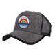 thumbnail image 2 of Top Headwear Hope Rainbow Straw Gorra de Trucker ajustable - Gris / Negro TOP HEADWEAR Sombrero del camionero, 2 of 2