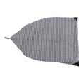 thumbnail image 1 of Bolsa de frijol para almacenamiento de animales, funda de lona triangular, bolsa de frijol rellena, silla sin relleno para el hogar, trigo gris, 1 of 5