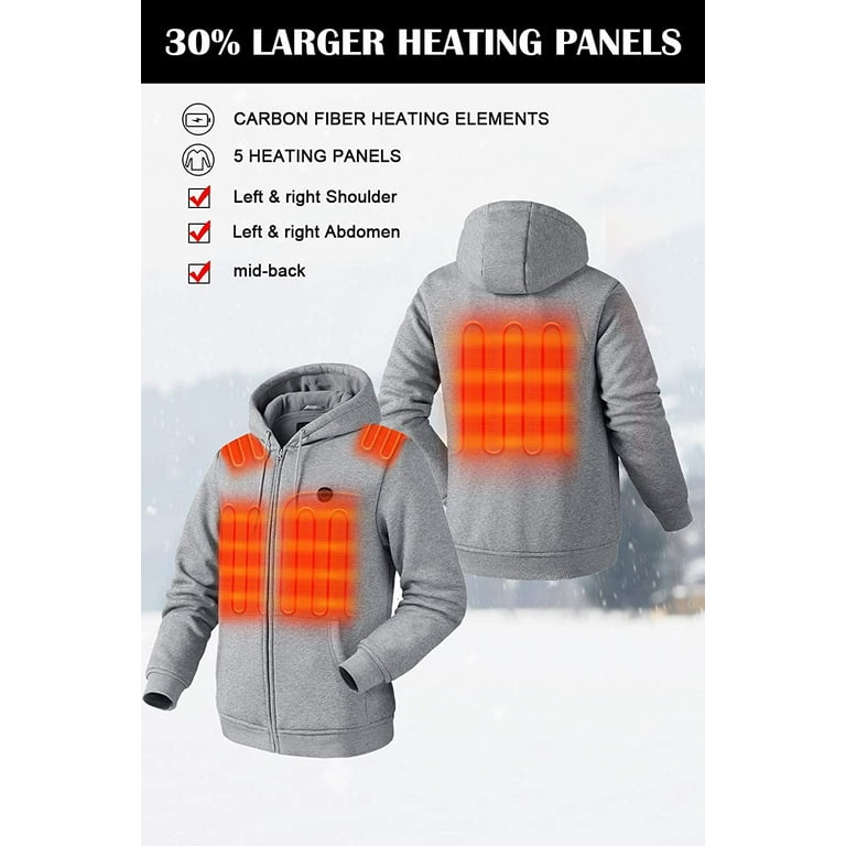 Venustas heated hoodie new arrivals