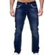thumbnail image 1 of Pantalones largos para hombre, casuales, de mezclilla, de algodón, rectos, rotos, con agujeros, pantalones largos, pantalones para hombre, 1 of 9