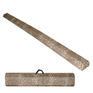 LEOPARD (WOOD CORE) FOLDING BALANCE BEAM by The Beam Store Mfg.