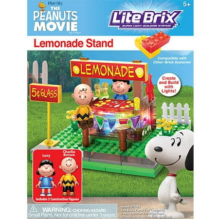 UPC 884920570023 product image for Cra-Z-Art Peanuts Lite Brix Lemonade Stand | upcitemdb.com