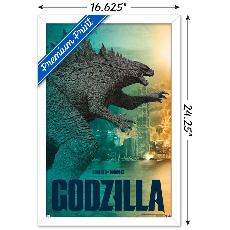 GODZILLA vs KONG パンフレット A4サイズ Godzilla vs. Kong - Godzilla Wall Poster, 14.725