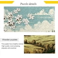 thumbnail image 2 of Dreamtimes Countryside Theme Puzzle 500 Pieces - Wooden Jigsaw Puzzles for Family Games - Suitable for Teenagers and Adults, 2 of 7