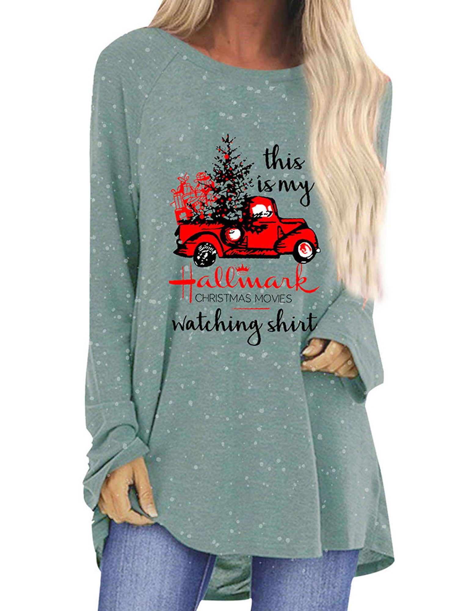 Long Sleeves Casual Tunic T Shirt 