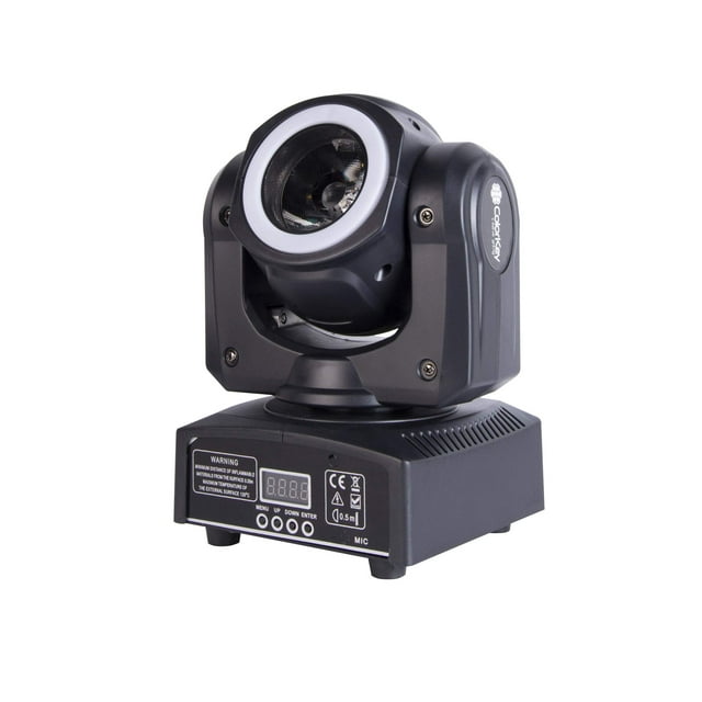 ColorKey CKU-5038 Mover Halo Beam QUAD MKII Cabeza móvil compacta con un halo LED que cambia de color