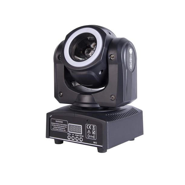 ColorKey CKU-5038 Mover Halo Beam QUAD MKII Cabeza móvil compacta con un halo LED que cambia de color