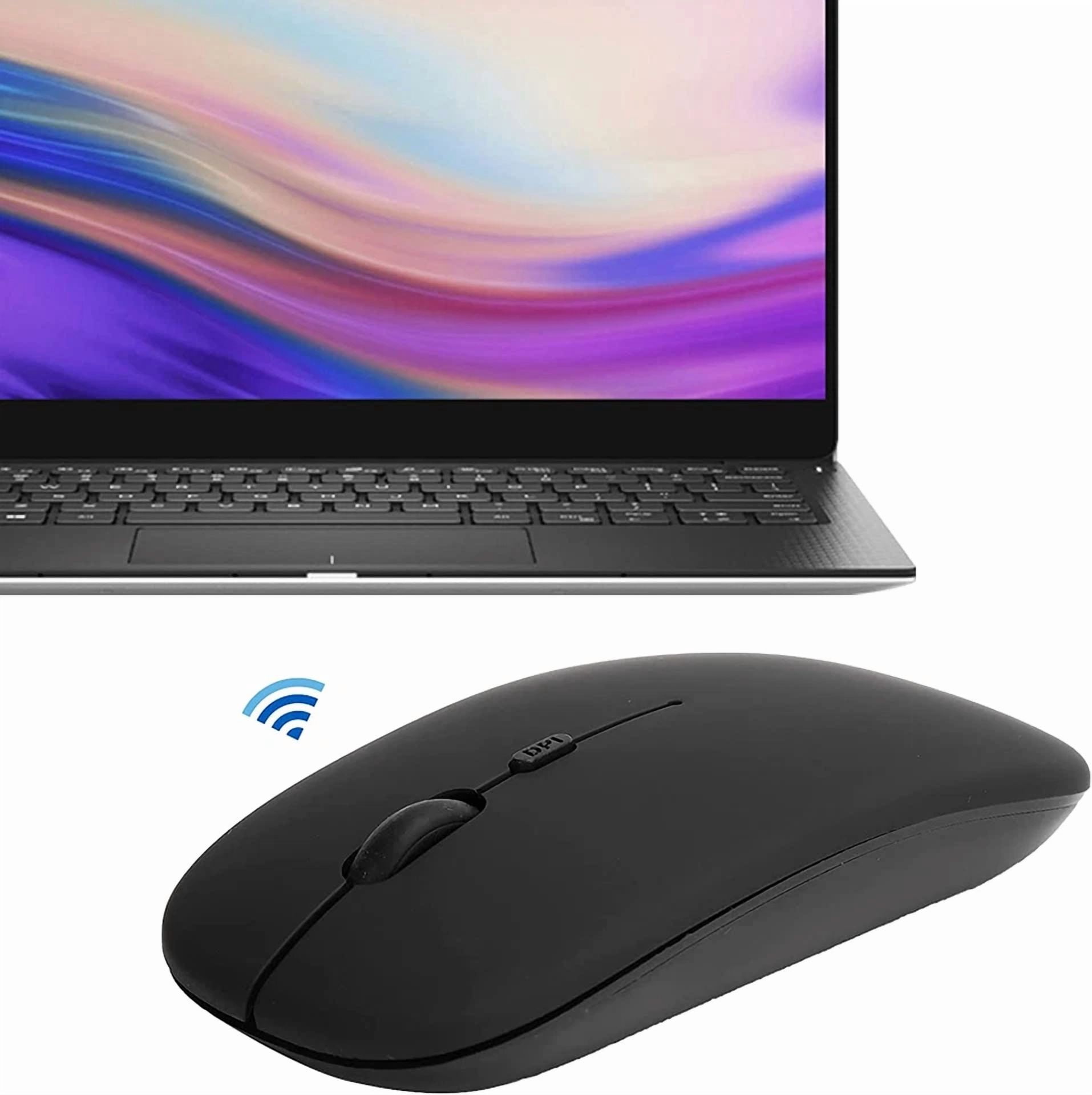 CIRCLE- Gaming Mouse, Ergonomic Silent Bluetooth 5.0 Mouse Less Click Noise Office For L