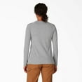 thumbnail image 2 of Dickies Women's Cooling Long Sleeve Pocket T-Shirt, Heather Gray, 2XL, 2 of 5