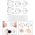 thumbnail image 3 of 6Pcs Ingrown Toe Nail Correction Wire Strips Wire Bunion with 30 Rubber Rings for Women Man, 3 of 9