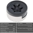thumbnail image 2 of 2 Pieces Car Tweeters 350W High Efficiency Mini Dome Tweeter Speakers for Car Audio System, 2 of 5