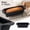 Black, variant on Square Baking Pan for Oven, Small Bread Loaf Pan, Non-Stick Carbon Steel Bakeware for Homemade Bread, 7.56x2.17 inches