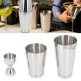 thumbnail image 1 of JUEGO DE COCTELERA DE 11 PIZAS, JUEGO DE MEZCLADOR DE BIDAS DE ACERO INOXIDABLE, KIT DE MEZCLA DE COCCTELES DE BARRA PARA EL HOGAR CON EMPERTOSOS VISUALES, DiverTidos Y Fáciles, 1 of 7