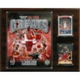 thumbnail image 1 of C&I Collectables NBA 12"x15" Chicago Bulls All-time Great Photo Plaque, 1 of 1