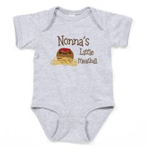 CafePress - Nonna's Little Meatball Body Suit - Cute Infant Bodysuit Baby Romper - Size Newborn - 24 Months