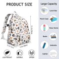 thumbnail image 6 of Cartoon Dog Backpack for School,Cute School Bag,Schoolbag with Adjustable Shoulder Straps & Padded Back,13.4"x11"x4.7", 6 of 6