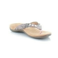 thumbnail image 6 of Vionic Womens Lucia Snk Snake Print Flat Thong Sandals, 6 of 8