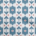 thumbnail image 1 of oneOone Cotton Flex Grayish Blue Fabric Ikat Sewing Craft Projects Fabric Prints By Yard 40 Inch Wide, 1 of 4