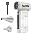 thumbnail image 1 of DEBGFS Jet Dry Mini Blower Air Blower Super Fan Turbo Powered Portable 450 000 RPM,white, 1 of 9