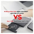 thumbnail image 4 of USB 3.0 External DVD Burner Writer Recorder DVD RW Slim Optical Drive Player MACs OS 10 ABS Plastic Material ,Easy to Install, 4 of 4