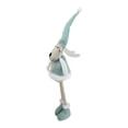 thumbnail image 3 of 18" Teal Blue and White Standing Moose Tabletop Decor, 3 of 3