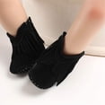 thumbnail image 3 of Baby Girls Cowboy Tassel Boots Side Zipper Moccasins Soft Bottom Non-Slip Toddler Shoes, 3 of 6