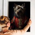 thumbnail image 4 of Skye Terrier Pets Portrait Painting of Dog Renaissance Style on Canvas Royal Pet Portrait from Photo, Wall Art Print for Home Decor, Modern Wall Decoration, 4 of 5