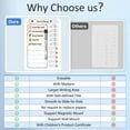 Chore Chart for Kids Dry Erase Chore Board ADHD Tools for Kids to Do