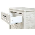 thumbnail image 5 of Camaflexi Rustic Nightstand 3-Drawer Night Stand Side Table & Organizer, Antique Gray, 5 of 11