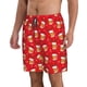 thumbnail image 2 of Fotbe Christmas Hat beer Trajes de Baño Estampados para Hombre, Shorts de Verano de Secado Rápido, Ropa de Playa, Bañadores-3X-Large, 2 of 6