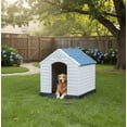 thumbnail image 3 of Casa para Perro Ajolopet Azul Grande, 3 of 10