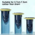 thumbnail image 3 of 2 piezas de desodorante de drenaje de suelo de silicona para baño Core-Upgrade-Nordic Green Adepaton CPB-DE-WX407-4, 3 of 5