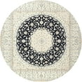 thumbnail image 1 of Ahgly Company Indoor Round Traditional Champagne Beige Area Rugs, 4' Round, 1 of 6