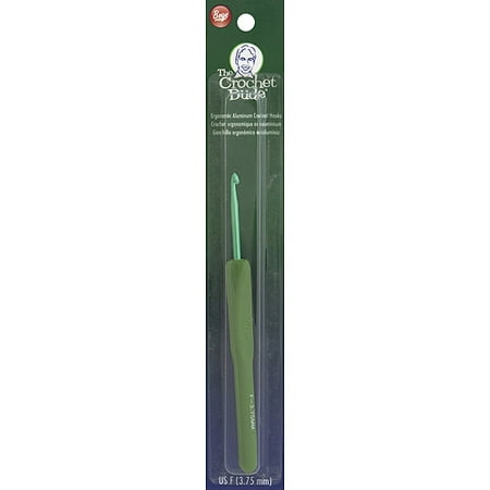 Boye Crochet Dude Aluminum Crochet Hook, Size F5/3.75mm