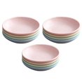thumbnail image 1 of Condiment Dish Small Dishes For Dipping Sauce Straw Seasoning Plates Beige 12Pcs, 1 of 3