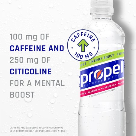 PROPEL ENERGY BOOST ELECTROLYTE ENERGY WATER, 3 FLAVOR VARIETY PACK, 16.9 FL OZ, 12 COUNT BOTTLES