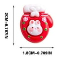 thumbnail image 3 of Christmas Refrigerator Magnet | Santa Claus & 3D Christmas Tree | DIY Holiday Decor | Reusable Resin Magnet - 3x3cm, 3 of 6