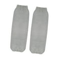 thumbnail image 4 of AMLESO Leather Welding Sleeves Elastic Cuffs Arm Protection Covers for Metalworking Gray, 4 of 8