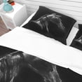 thumbnail image 4 of Designart 'Horse in Black Background' Southwestern Duvet Cover Set, 4 of 4
