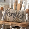 thumbnail image 5 of VHC Brands Sawyer Mill 22x14in Rectangular Throw Pillow, Family, Charcoal, 5 of 5