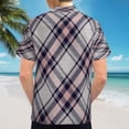 thumbnail image 6 of High Quality Hawaiian Shirts for Men Short Sleeve Aloha Beach Shirt Floral Summer Casual Button Down Shirts Blouses WZEAST, 6 of 7