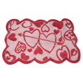thumbnail image 2 of Meggemo Valentine's Day Table Runner and Placemat Cupid Arrow Heart Design Table Cloth Romantic Dining Table Decor Accessory, 2 of 6