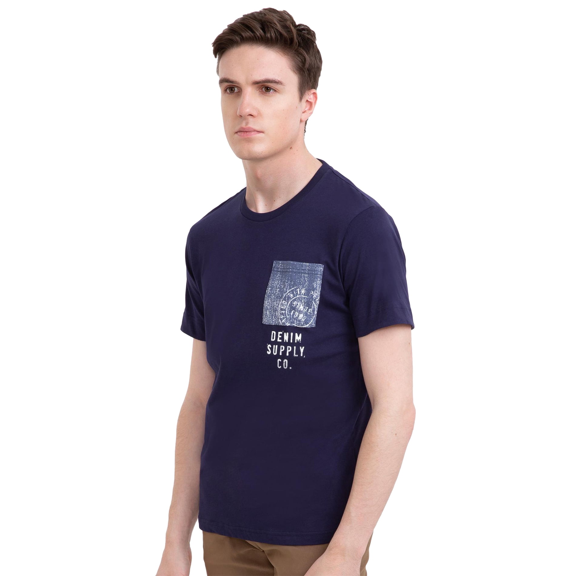 Bossini bossini Mens Short Sleeved Print Tshirt Tee L,US Size 40