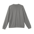 thumbnail image 6 of CCRFTGI Sweater for Men 2025 Fall Casual Ribbed Solid Color Sweater Lightweight Long Sleeve V-neck Sweater Pullover Cable Knitted Sweater Top Dark Gray 3XL, 6 of 6