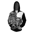 thumbnail image 3 of Sudadera con capucha y estampado de calavera de otoño para hombre, sudadera con capucha para hombre, sudadera con capucha de moda para hombre, sudaderas con capucha con cremallera, ropa Y2k, 3 of 4