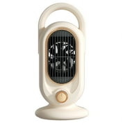 Small Office Space Heater, Portable Desktop Heater with Thermostat and Timer, 1000W Ceramic Fast and Safe Heating, Suitable for Bedrooms, Offices, Speed Heat Space Heater