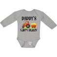 thumbnail image 3 of Inktastic Daddy Farm Buddy Cute Tractor Boys or Girls Long Sleeve Baby Bodysuit, 3 of 5